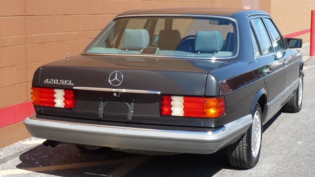 1987 Mercedes-Benz 400-Series SEL Sedan 4-Door - photo 8
