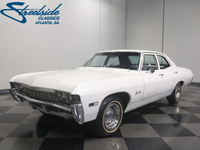 VERY CLEAN 4-DOOR BEL AIR, STRONG 307 V8, AUTO, DUALS, PWR STEERING, R134 A/C!! 1968 Chevrolet Bel Air/150/210