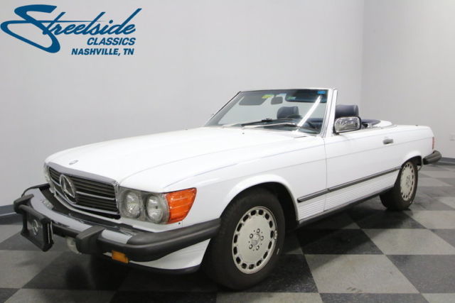 VERY CLEAN 560SL, GR8 COLOR COMBO, HARDTOP, UPDATED A/C, TRUE MB QUALITY, NICE! 1986 Mercedes-Benz SL-Class Base Convertible 2-Door
