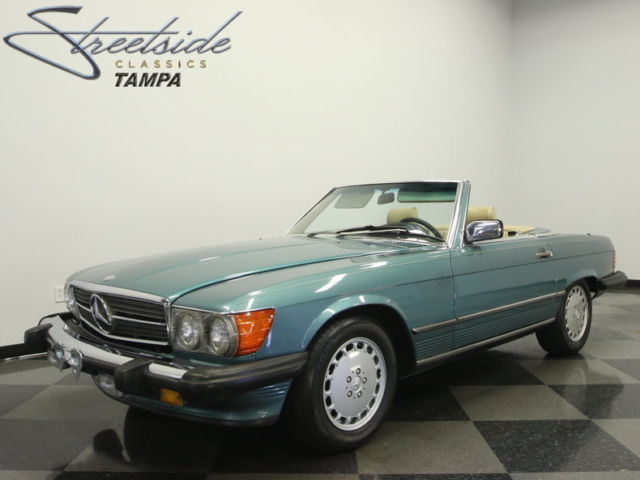 VERY CLEAN 560SL, RARE BACK SEAT, CLEAN HISTORY, MAINTENANCE RECORDS, BOTH TOPS! 1988 Mercedes-Benz 560SL Base Convertible 2-Door