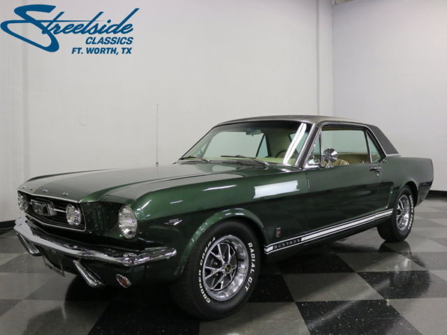 VERY CLEAN A-CODE GT! CORRECT COLORS, RALLY PAC GAUGES, AUTO, COLD A/C, NICE! 1966 Ford Mustang GT