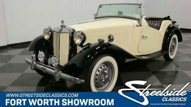 Very Clean & Nicely Restored! 1250cc, 4 Spd Man, New Cloth Top, Drives Great! 1953 MG T-Series --