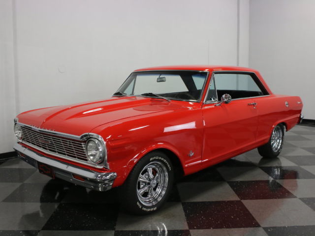 VERY CLEAN & STRAIGHT NOVA! 350 V8, AUTO, POWER STEERING, COLD A/C, GREAT PAINT! 1965 Chevrolet Nova