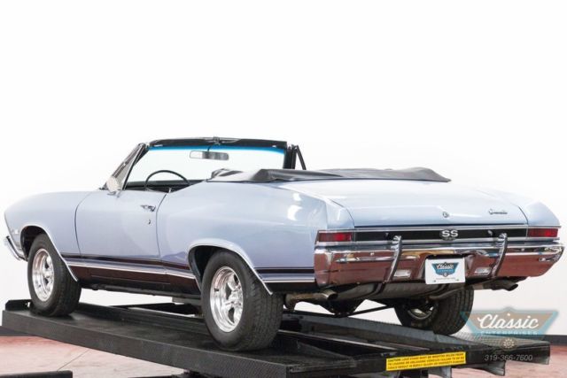 1968 Chevrolet Chevelle convertible with Hartz cloth top buckets console - photo 12