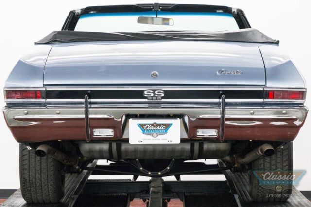 1968 Chevrolet Chevelle convertible with Hartz cloth top buckets console - photo 4