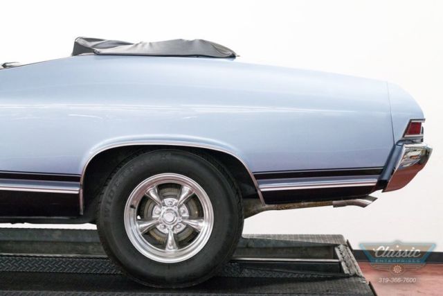 1968 Chevrolet Chevelle convertible with Hartz cloth top buckets console - photo 6