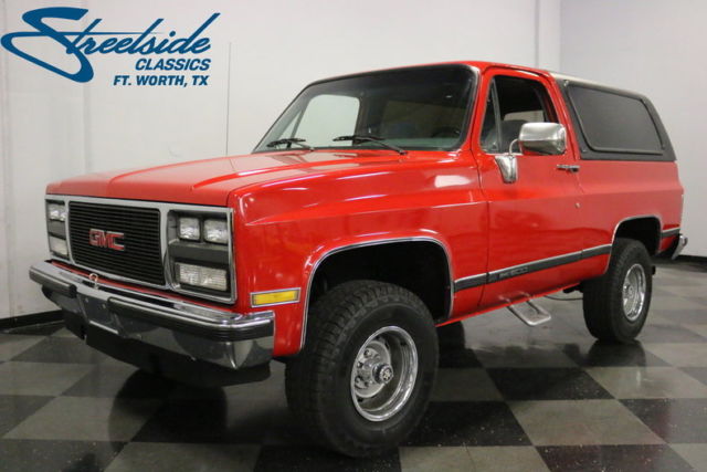 VERY CLEAN AND STRAIGHT 4X4! ONLY 57K MILES, VERY WELL OPTN'D AND READY TO GO! 1989 GMC Jimmy 4X4 SLE