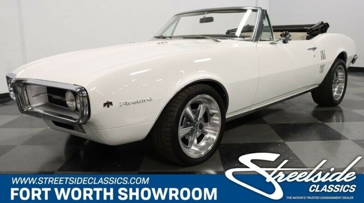 Very Clean Drop Top! Smooth 400 V8, Auto, PS/B w/ 4 Whl Disc, Fresh Paint & Top! 1967 Pontiac Firebird 400 Convertible