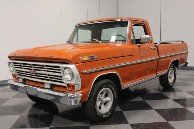 VERY CLEAN F100, BIG BLOCK 390, 4 BBL, AUTO, A/C, PS, POWER FRONT DISCS, SOLID! 1969 Ford F-100
