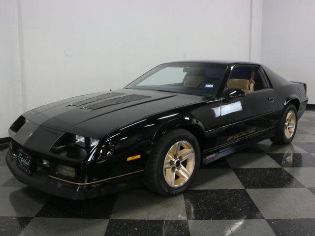 VERY CLEAN IROC W/ 59K ACTUAL MILES, 2 TEXAS OWNERS, CLEAN AUTOCHECK, COOL! 1986 Chevrolet Camaro Sport Coupe 2-Door