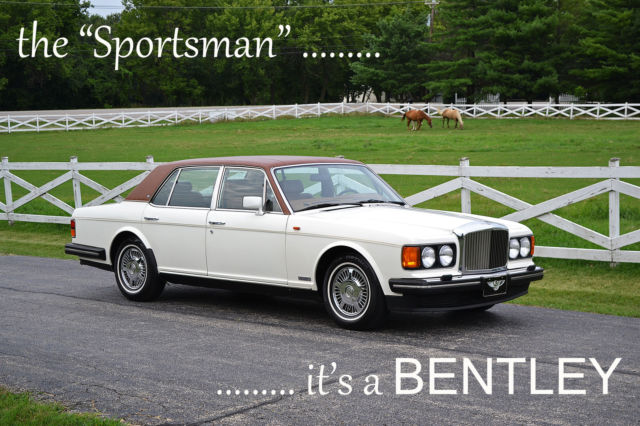 Very clean, orig, excel driver cond with low miles, clean Carfax. Ready 2 go! 1991 Bentley Mulsanne "Sportsman" package