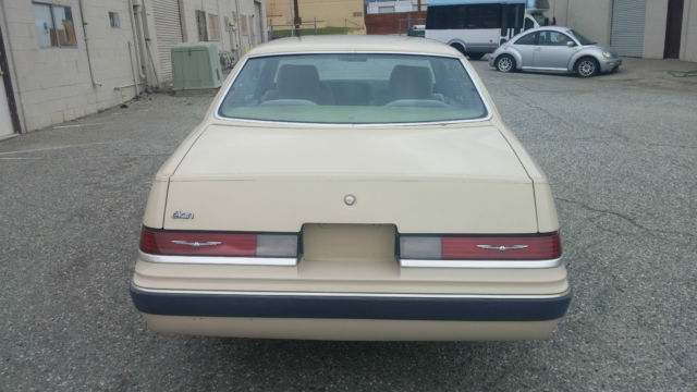 1985 Ford Thunderbird Elan - photo 4