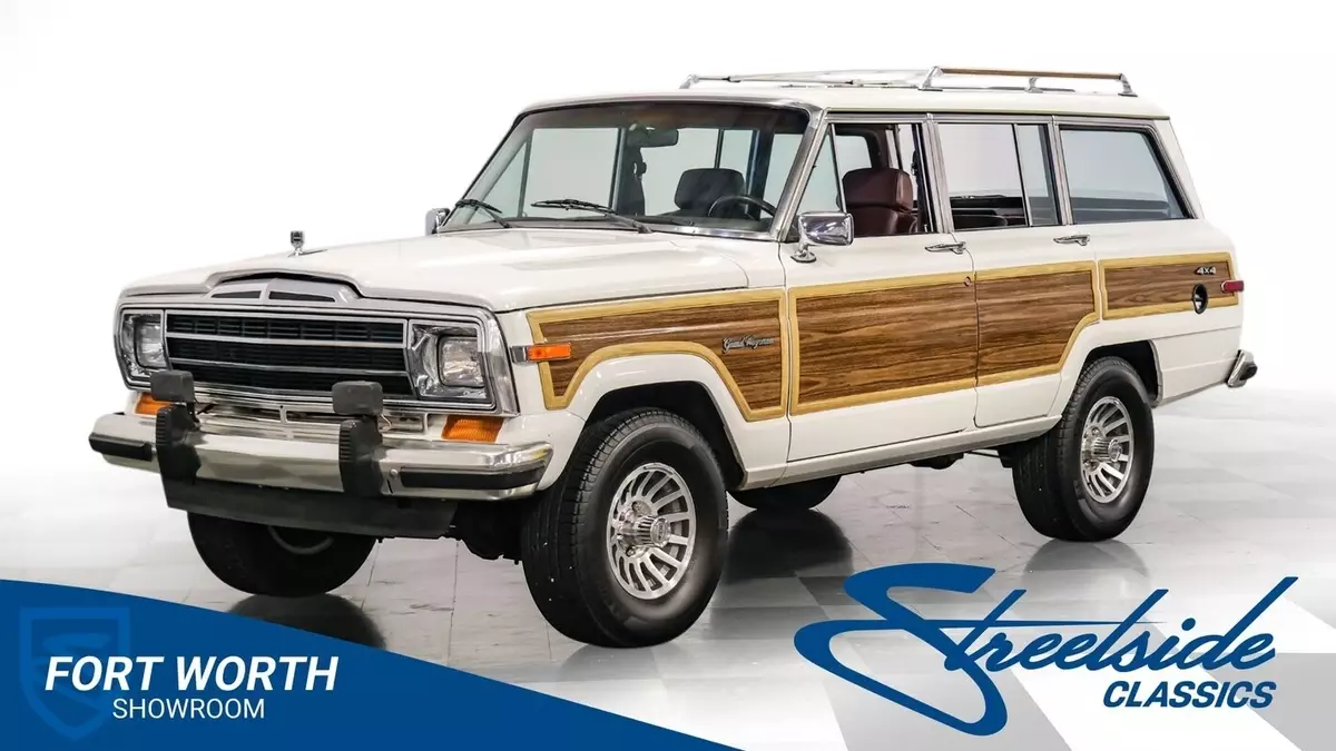 Very Clean Survivor w/ 91k Believed Orig Miles! 5.9L V8, Auto, 4X4, Cold A/C, Sh 1989 Jeep Wagoneer