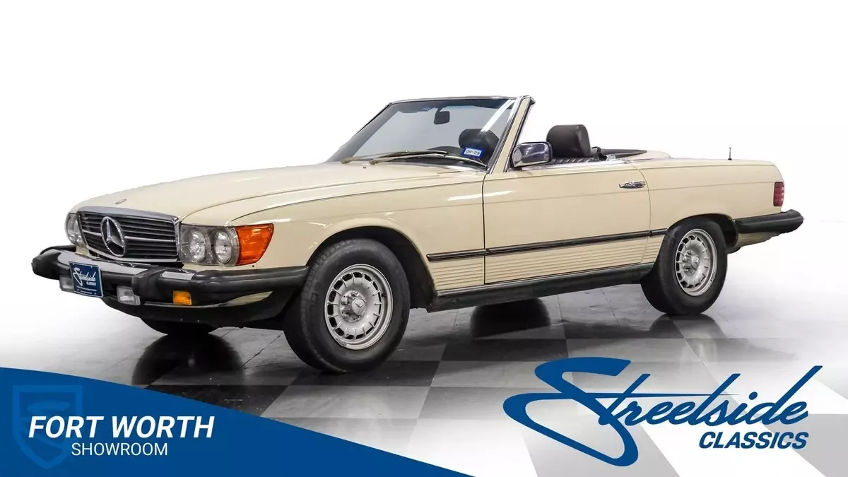 Very Clean Two Owner North Texas Car w/ 60k Actual Miles, Both Tops, Leather, A/ 1984 Mercedes-Benz SL-Class