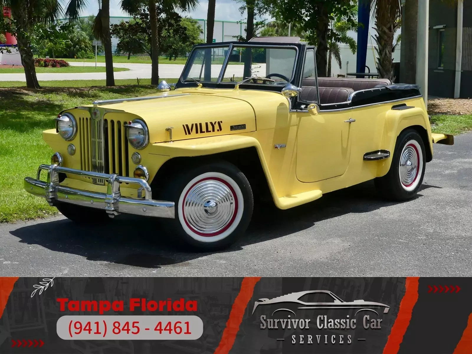 Very Cool 1949 Willy's Jeepster Restomod with 350CID V8 & Transmission 1949 Willys Jeepster