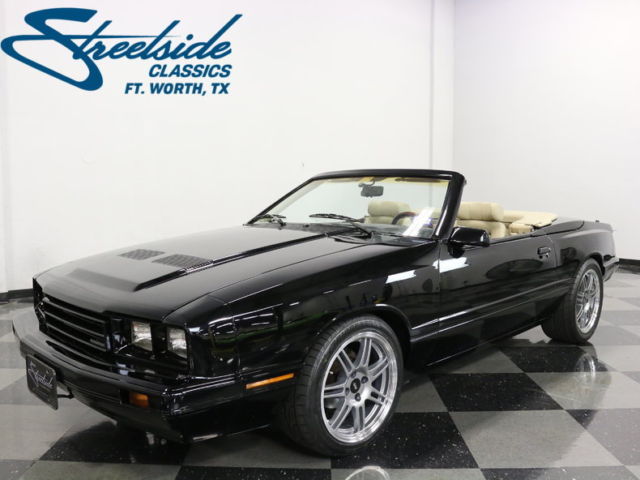 VERY COOL & RARE! BEAUTIFUL PAINT & SUPER CLEAN THROUGHOUT, 5.0 V8, 5 SPD, NICE! 1985 Mercury Capri ASC McLaren