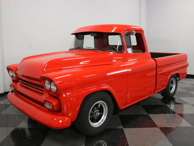VERY COOL APACHE W/ 383 STROKER V8, 700R4 TRANS, COLD AC, PS, PWR FRT DISCS! 1958 Chevrolet Other Pickups