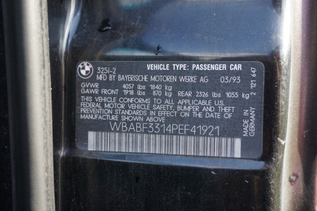 1993 BMW 3-Series Coupe 325IS - photo 13