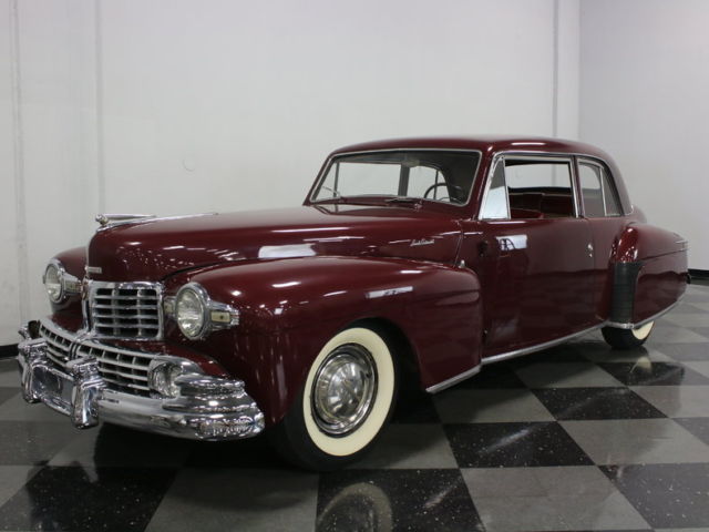 VERY COOL CONTINENTAL, FLATHEAD V12, ELEGANT TWO-TONE INTERIOR, MUST SEE! 1948 Lincoln Continental 2 Door Coupe