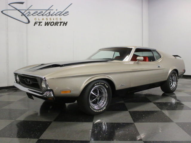VERY COOL FASTBACK IN FACTORY CORRECT COLORS! 351C, AUTO, PS, PB W/ FRT DISC, A+ 1971 Ford Mustang