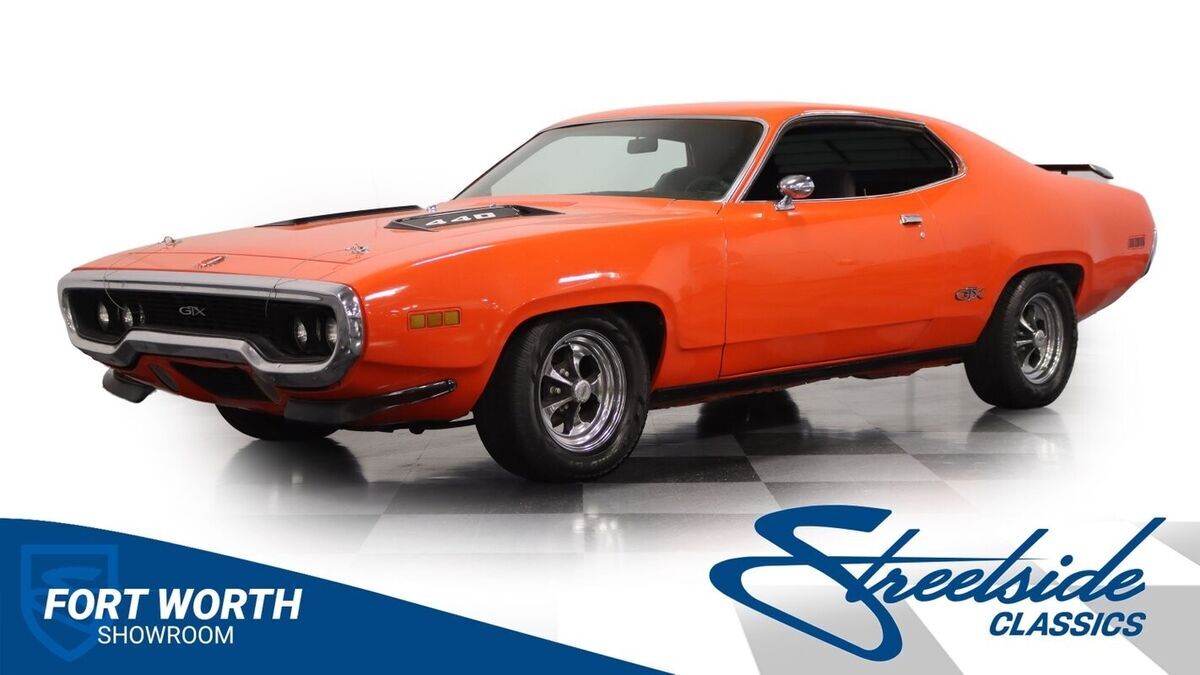 Very Cool Mopar! 440 Big Block! Auto, A/C, PS, PB w/ Front Disc, Classic Mopar M 1971 Plymouth GTX