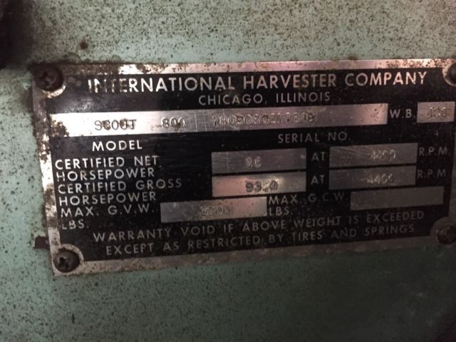 1967 International Harvester Scout 800 - photo 2