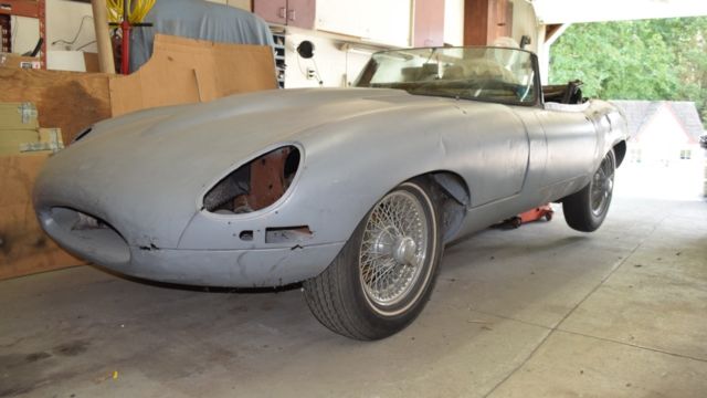 VERY Early 1961 Jaguar E-Type, XKE - Series 1 Roadster, Open Two Seater 1961 Jaguar E-Type Series I
