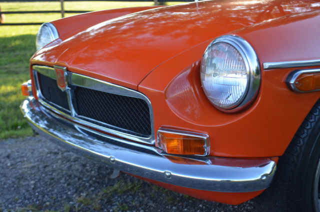1974 MG MGB Chrome Bumper MGB Roadster - photo 10