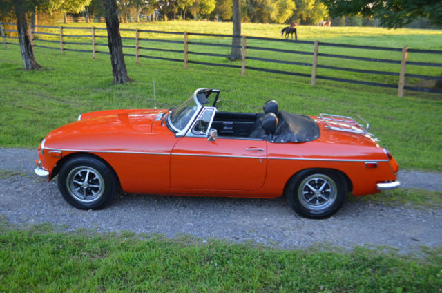 1974 MG MGB Chrome Bumper MGB Roadster - photo 3