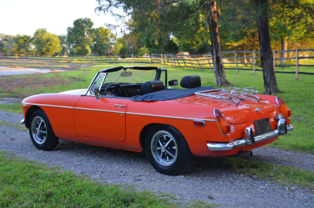 1974 MG MGB Chrome Bumper MGB Roadster - photo 4