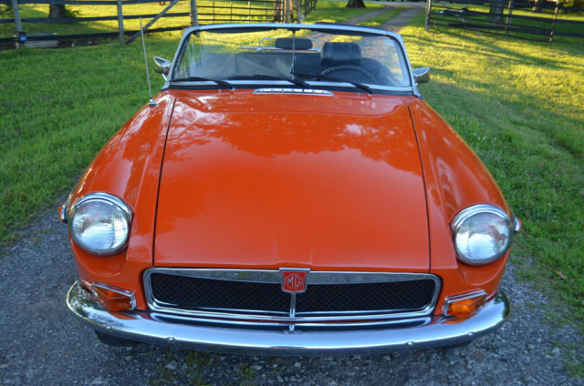 1974 MG MGB Chrome Bumper MGB Roadster - photo 9