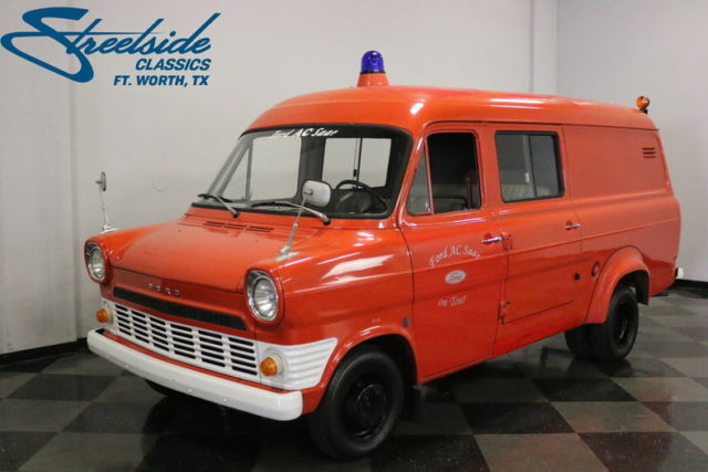 VERY EYE CATCHING MK1 TRANSIT VAN, FORMER GERMAN FIRE DEPT VEHICLE, READY TO GO! 1968 Ford Transit Connect Mark 1