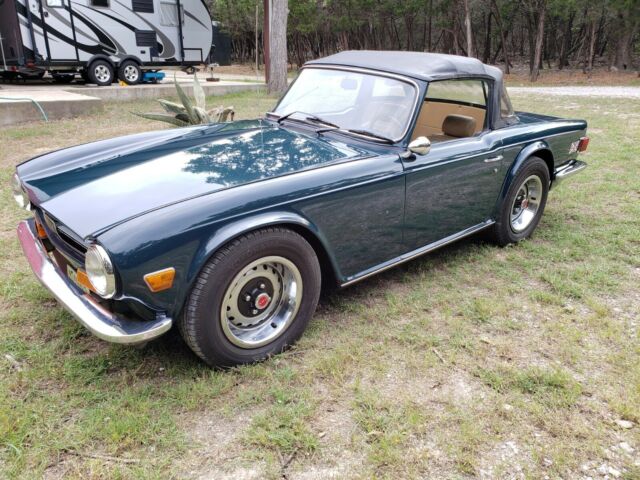 Very good condition, no rust, downdraft Weber carbs, milled head & modified cam 1973 Triumph TR-6