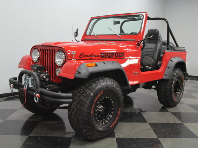 VERY HIGH QUALITY, 454 BBC V8, 4 SPD, PWR STR/FRNT DISCS, CAROLINA BIG FOOT 1979 Jeep CJ 7