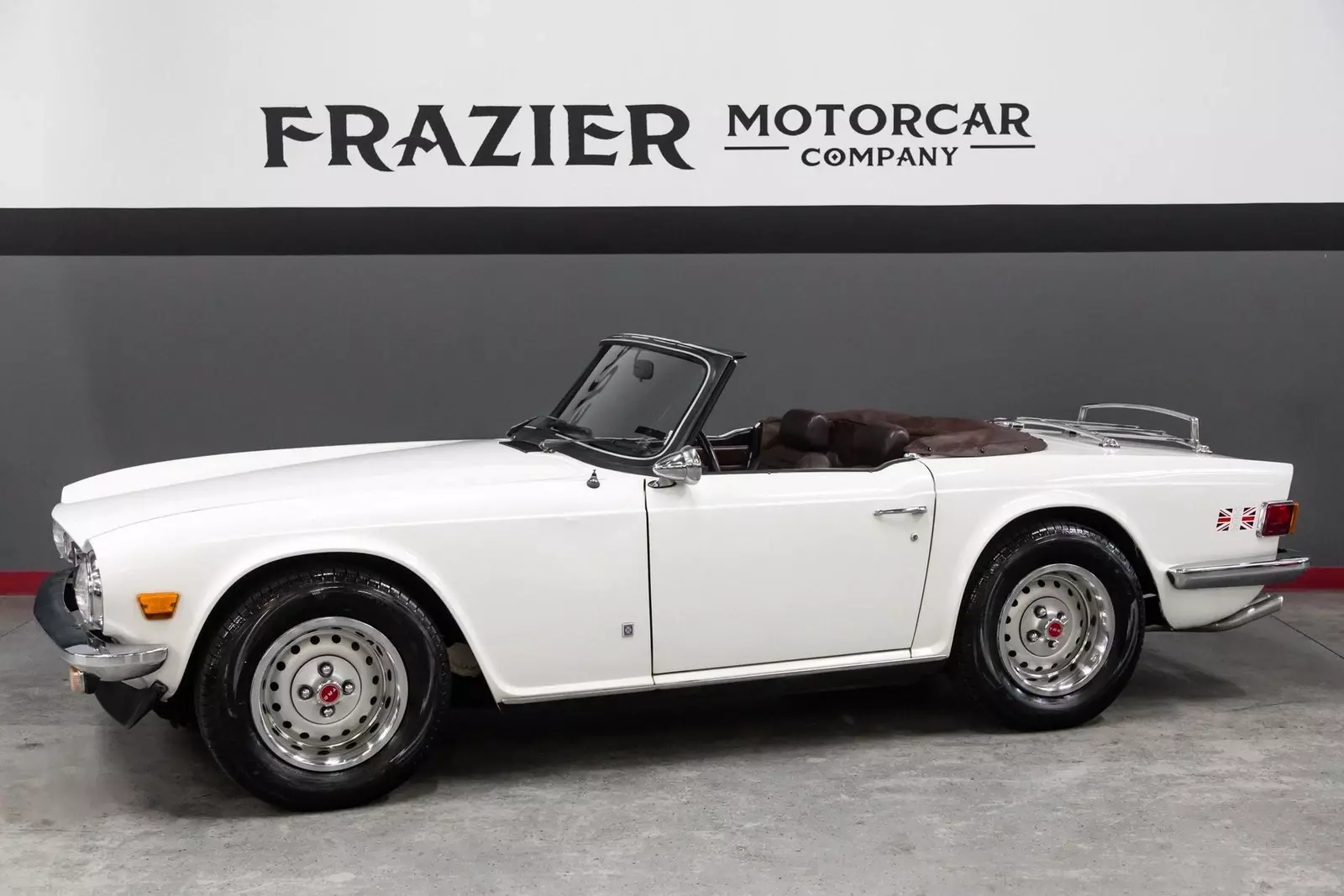 VERY HONEST SOLID ORIGINAL TR6 with no rust or accident history white/brown 1975 Triumph TR-6