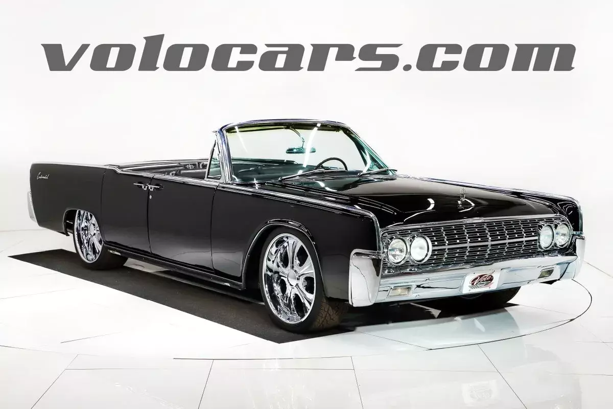 Very iconic car in desirable black! 1962 Lincoln Continental