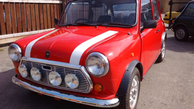 VERY LOW MILEAGE 1990 MINI RACING FLAME -LHD OR RHD 1990 Mini Classic Mini