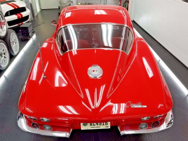 1964 Chevrolet Corvette Coupe - 4 Speed - RED on RED - Videos - photo 7