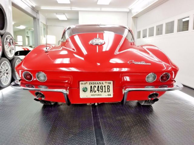1964 Chevrolet Corvette Coupe - 4 Speed - RED on RED - Videos - photo 8