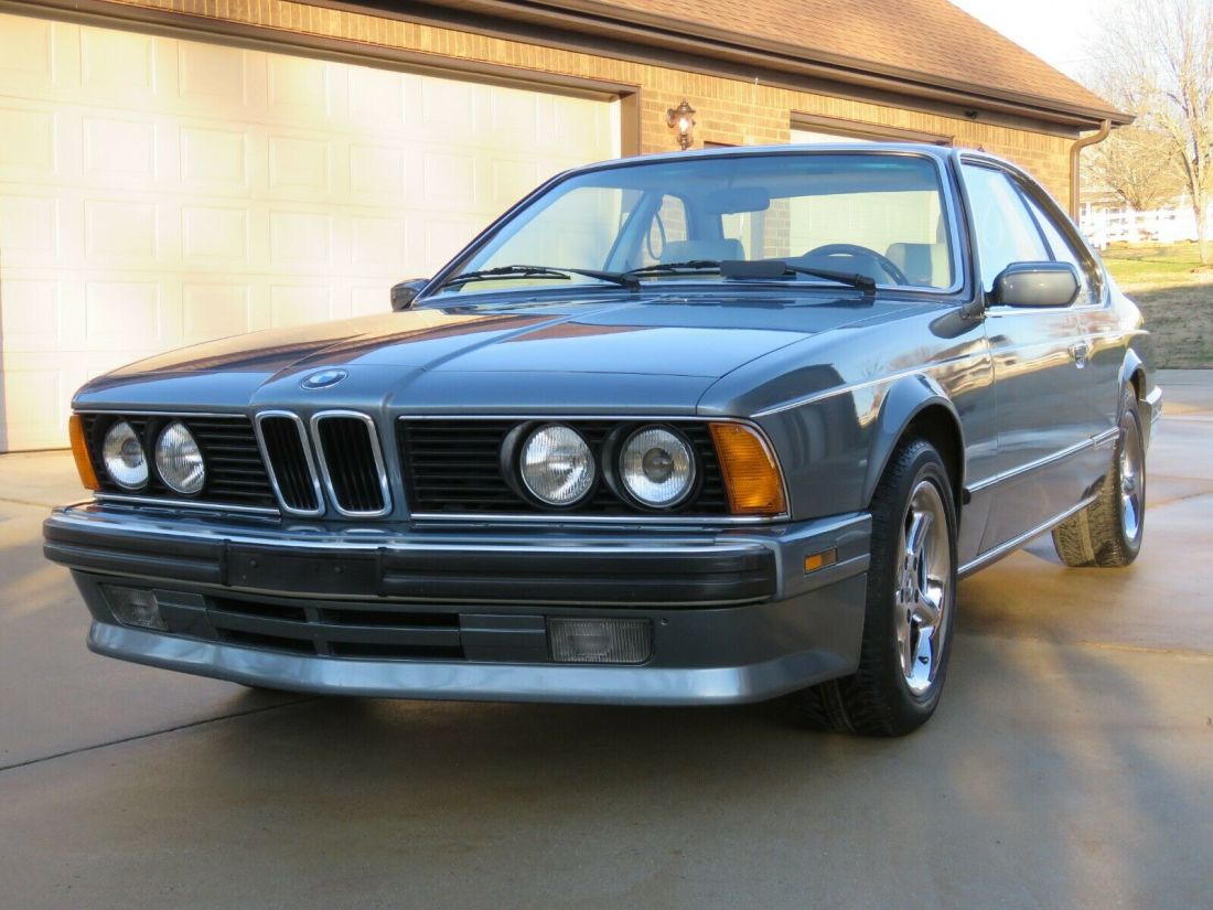 Very nice 1988 BMW 635CSi (E24) Coupe. Cirrus Blue with Lotus White 1988 BMW 6-Series