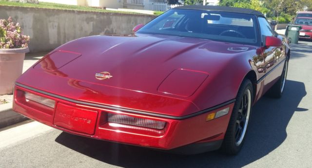 VERY NICE 1989 CORVETTE CONVERTIBLE - REDUCED PRICE!! 1989 Chevrolet Corvette