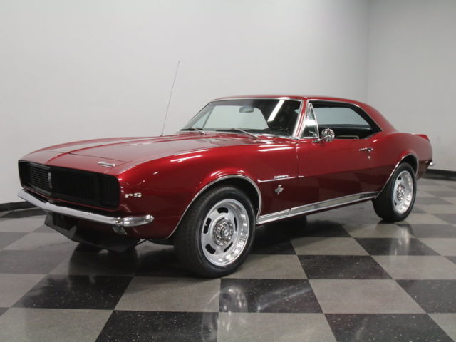 VERY NICE, 350 V8, AUTO, A/C, RARE BENCH W/ ARMREST, PWR STEER, NICE PAINT/INT! 1967 Chevrolet Camaro RS