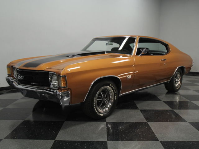 VERY NICE, 454 V8, AUTO, CORRECT COLORS, PWR STEER, FRONT PWR DISCS, CLEAN FUN! 1972 Chevrolet Chevelle SS 454