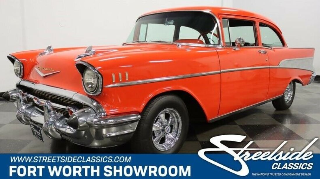 Very Nice 57 Chevy! 350 V8, Auto, A/C, PS/B w/ Front Disc, Ready to Cruise! Wow! 1957 Chevrolet Bel Air/150/210