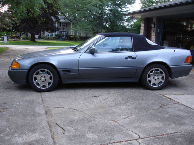Very Nice & hard to find MERCEDES 300SL Convertible with Hard Top 83k Orig Miles 1991 Mercedes-Benz SL-Class