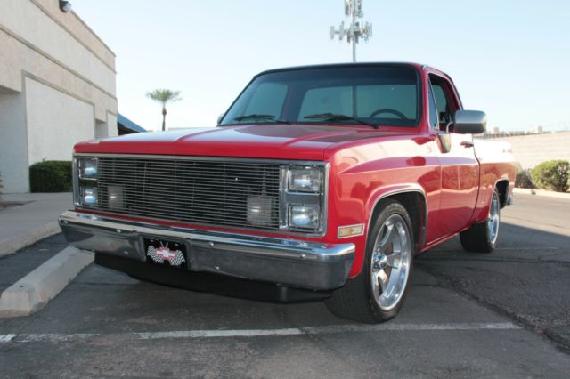 very nice custom interior and bed lining 1986 Chevrolet C-10