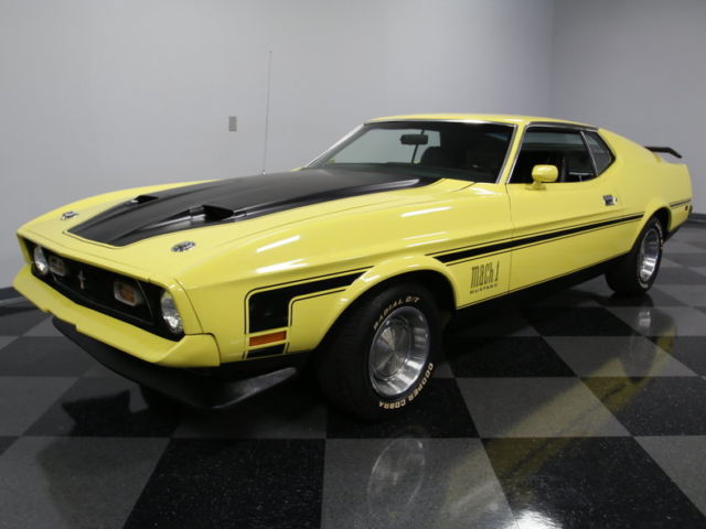 VERY NICE RESTO, 351C V8, AUTO, PWR STEER, GR8 PAINT & INTERIOR, SOLID FUN PONY! 1971 Ford Mustang