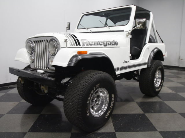 VERY NICE RESTO, 6 CYL, 3 SPD, FRONT DISCS, PWR STEER, 35'S, VERY NICE ALL OVER! 1980 Jeep CJ5
