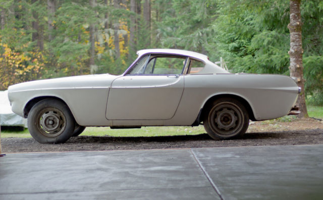 1966 Volvo 1800 1800s Nice Body 4 Speed + OD Pearl White - photo 7