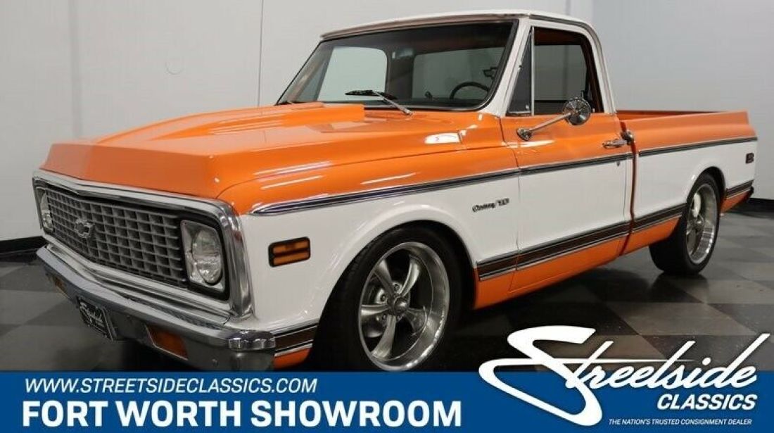 Very Nice Short Box Chevy! 454 V8, Auto, PS, PB w/ Front Disc, Sharp Paint! Wow! 1971 Chevrolet C-10